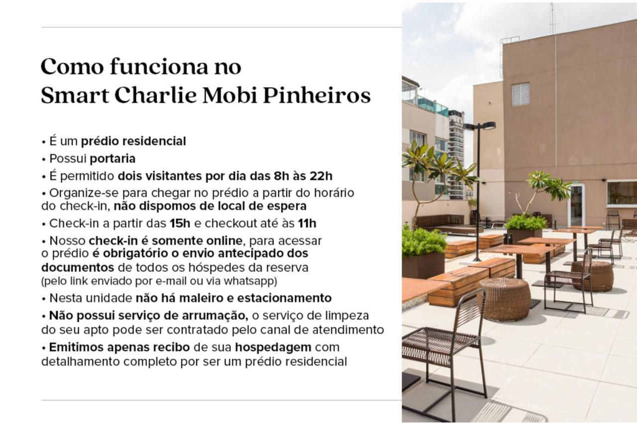 Ferienwohnung Smart Charlie Mobi Pinheiros São Paulo Exterior foto